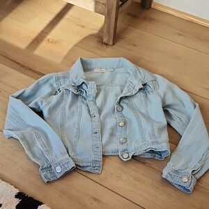 Light Blue Denim Jacket for Kids, 12